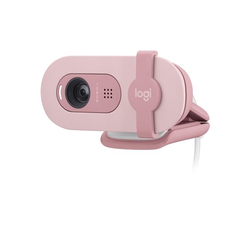 Logitech Brio 100 Full HD Webcam (Rose)