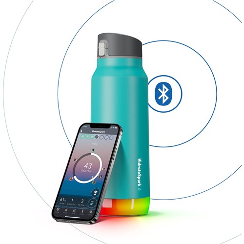 HidrateSpark Pro 946ml Chug Smart Drink Bottle (Sea Glass)