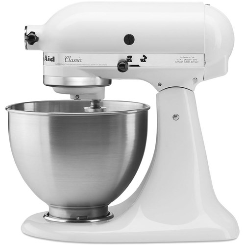 KitchenAid KSM45 4.3L Classic Stand Mixer (White)