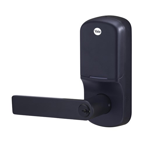 Yale Assure Lever Keyed Lock with Yale Home (Matte Black)