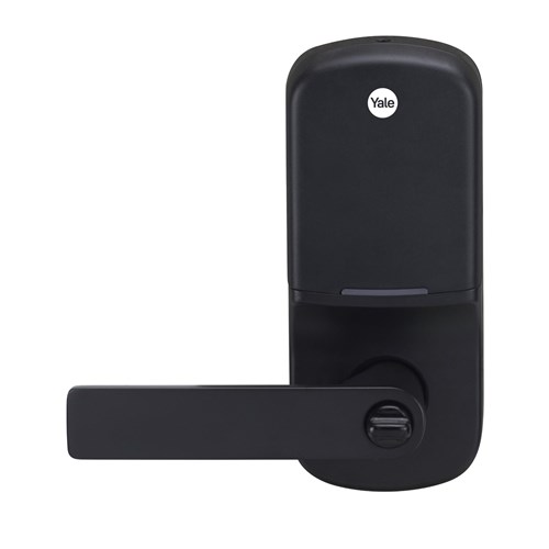 Yale Assure Lever Keyed Lock with Yale Home (Matte Black)