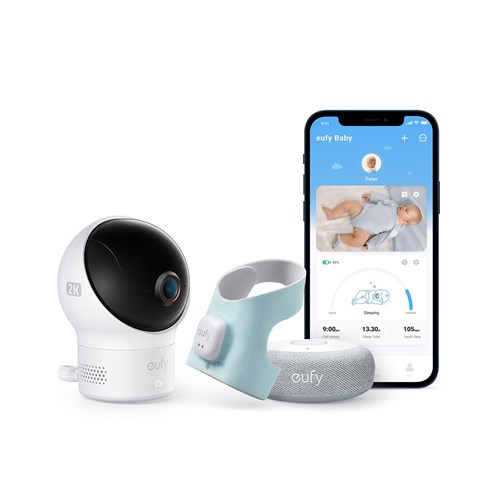 eufy Baby S340 Smart Sock Baby Monitor with Camera