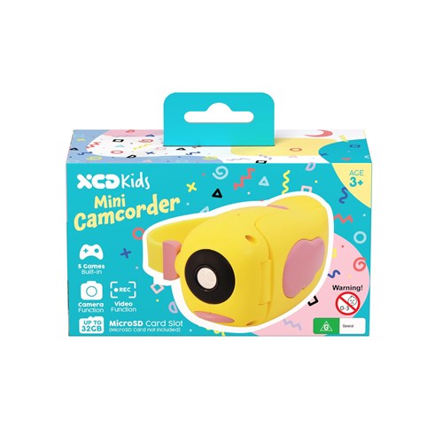 XCD Kids Mini Camcorder (Yellow)