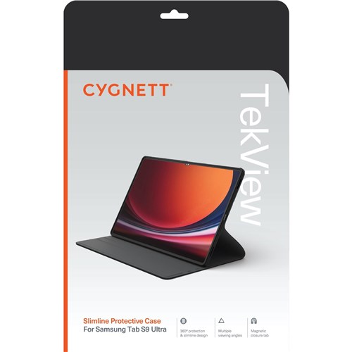 Cygnett TekView Case for Samsung Galaxy Tab S9 Ultra/S9 FE Ultra