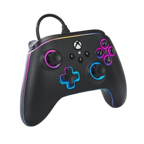 PowerA Advantage Wired Controller for Xbox Series X|S with Lumectra (Black)