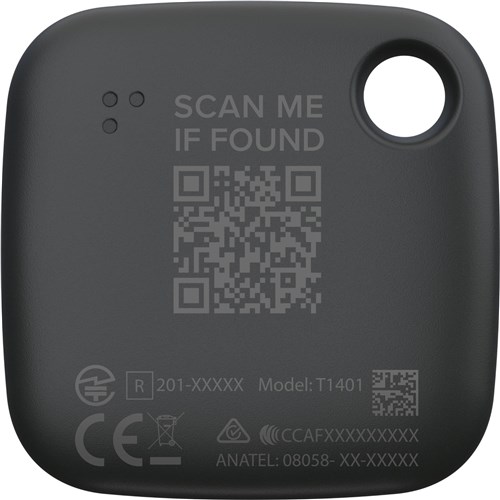 Tile Mate Tracker with Lost and Found Label