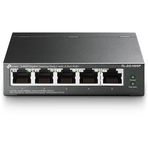 TP-Link 5-Port Gigabit Desktop Switch with 4-Port PoE