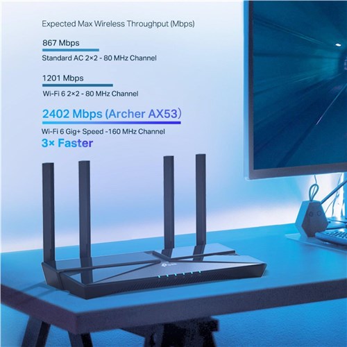 TP-Link AX3000 Gigabit Wi-Fi 6 Router