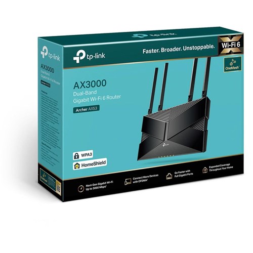 TP-Link AX3000 Gigabit Wi-Fi 6 Router
