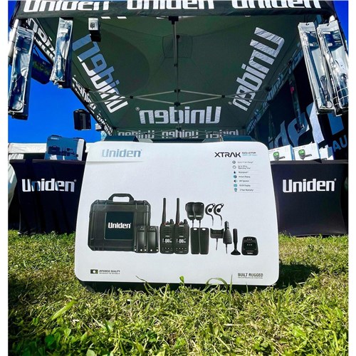 Uniden  XTRAK50-2TP 5 Watt UHF Waterproof Handheld Radio Tradies Pack