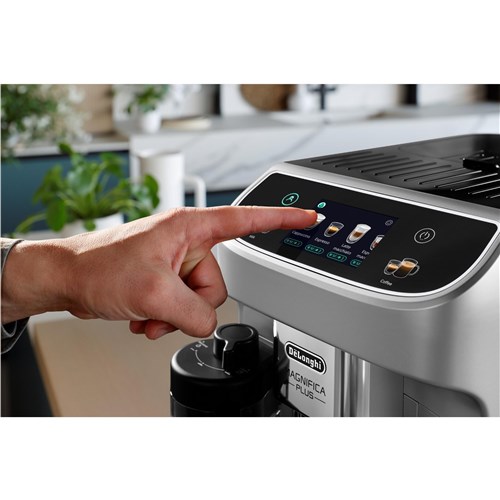 De'Longhi ECAM320.70.SB Magnifica Plus Automatic Coffee Machine (Silver Black)