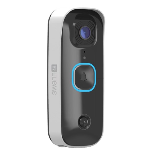 Swann Buddy 4K Video Doorbell with Chime