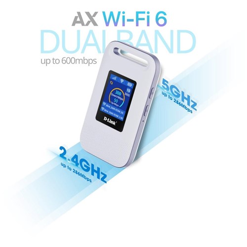 D-Link DWR-933M 4G LTE Cat 6 Wi-Fi 6 Hotspot