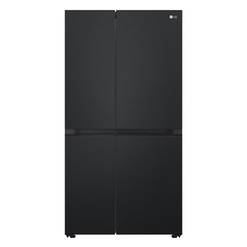 LG GS-B600MBL 655L Basic Side-by-Side Fridge (Matte Black)