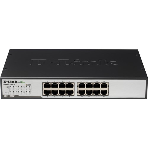 D-Link 16-Port Gigabit Unmanaged Switch (Metal Housing)