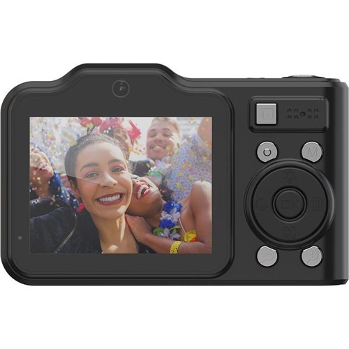 Zero-X Adventura Dual Lens FHD Digital Compact Camera (Black)