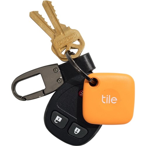 Tile Mate Bluetooth Tracker (Cloud Nine/Cool Clementine) 2 Pack