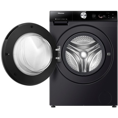 Hisense HWFS1214PB 12kg Series 9 Front Loader Washer (Charcoal Black)
