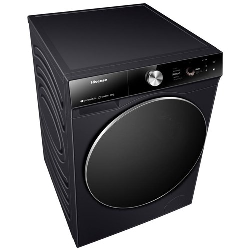 Hisense HWFS1214PB 12kg Series 9 Front Loader Washer (Charcoal Black)