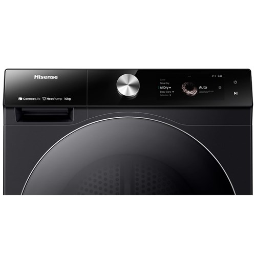 Hisense HDFS10HPB 10kg Series 9 Pump Dryer (Charcoal Black)