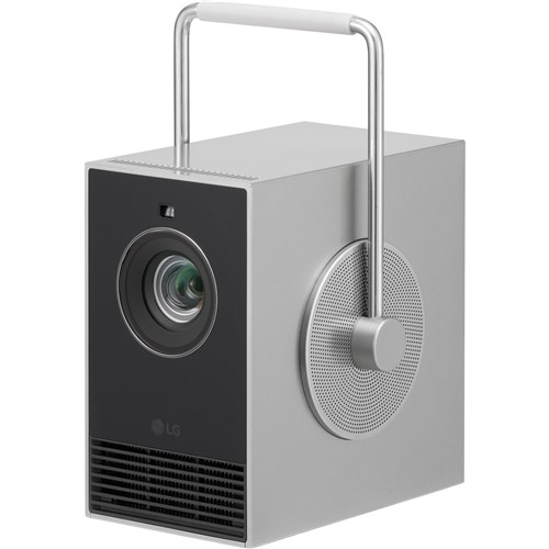 LG HU710PB CineBeam QUBE Lifestyle 4K UHD Smart Projector