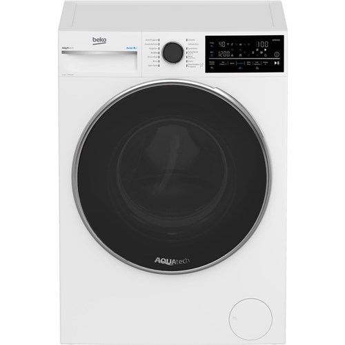 Beko BFLB124ADW 12kg Autodose Wifi Connected Front Load Washing Machine with Steam