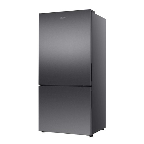 Hisense HRBM503E 503L Bottom Mount Fridge (Dark Stainless Steel)