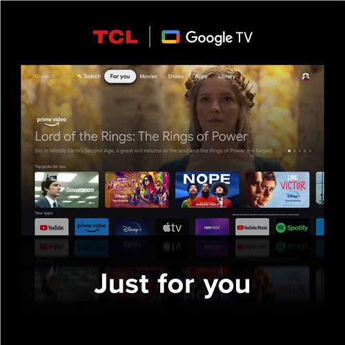 TCL 65' C655 4K UHD QLED Google TV (2024)