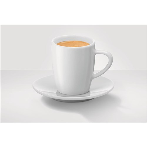 Jura Coffee Cups with Saucers (2 Pack)