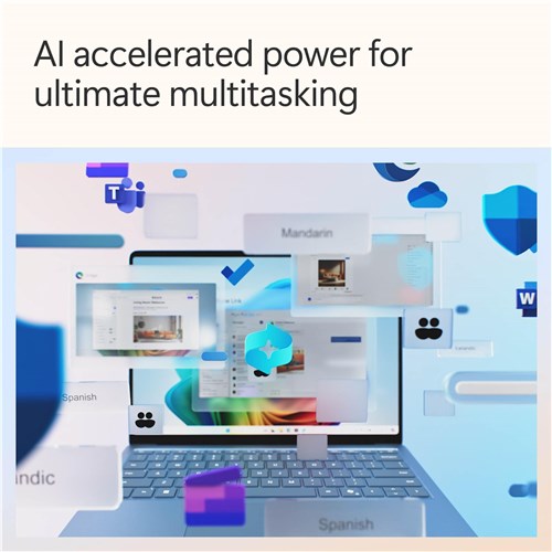 Microsoft Surface Laptop (7th Edition) Copilot+ PC 15' Snapdragon X Elite 12 core/16GB/512GB (Black)