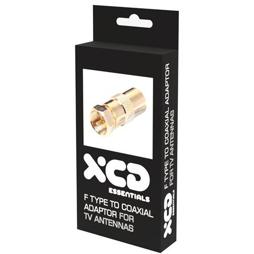 XCD F Type to Coaxial Adaptor for TV Antennas V2
