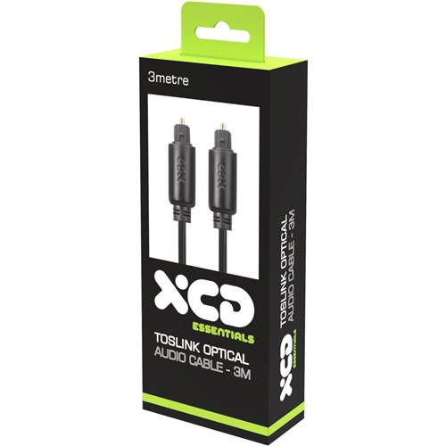 XCD Essentials Digital Toslink Optical Cable V2 3M