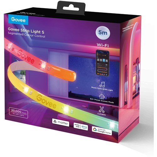 Govee RGBIC+W LED Light Strip (5m) [Matter Compatible]