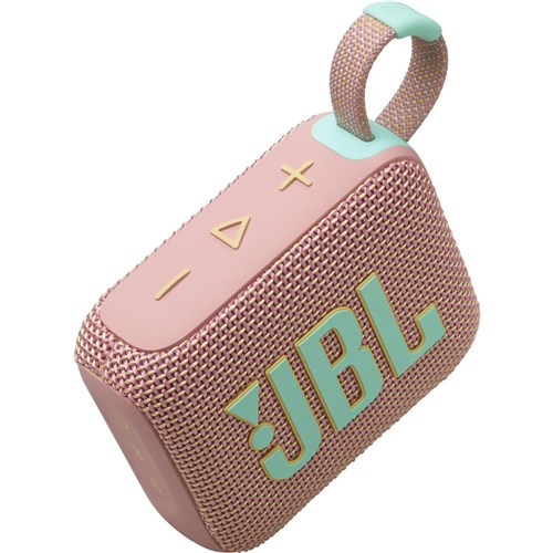 JBL Go 4 Mini Portable Bluetooth Speaker (Pink)