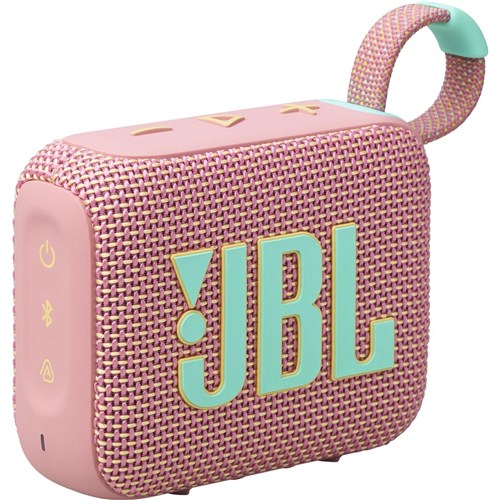 JBL Go 4 Mini Portable Bluetooth Speaker (Pink)