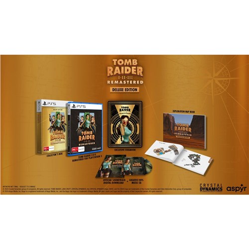 Tomb Raider I-III Remastered Deluxe Edition