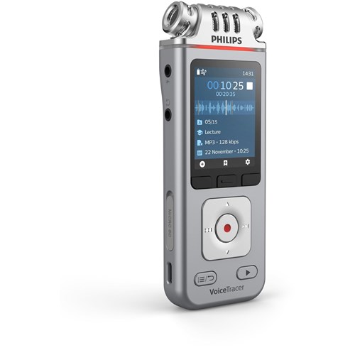 Philips DVT4115 Digital Voice Recorder with App Share