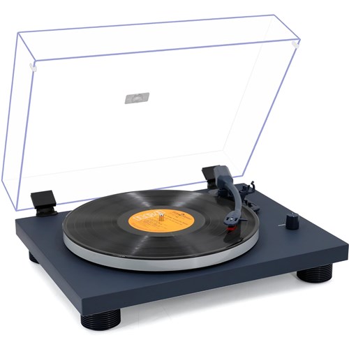 Monster MT-TT249 Manual Turntable (Navy)