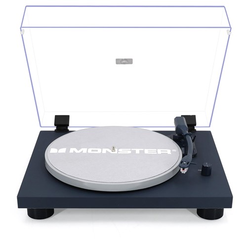 Monster MT-TT249 Manual Turntable (Navy)