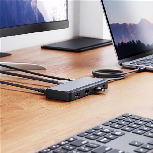 Alogic Fusion Pro GO 7-in-1 USB-C Compact Dock