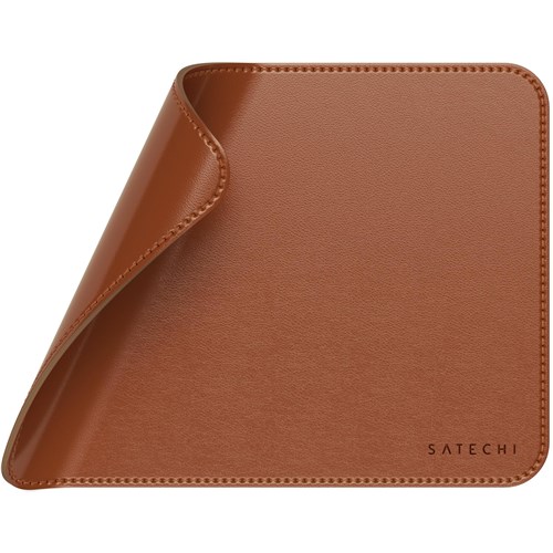 Satechi Vegan Leather Premium Mouse Pad (Brown)