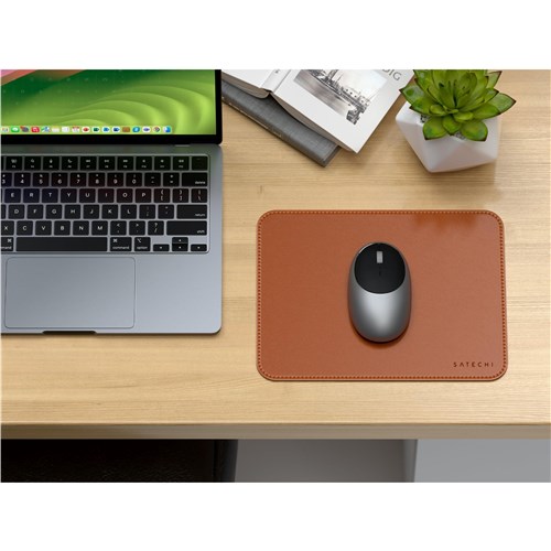 Satechi Vegan Leather Premium Mouse Pad (Brown)