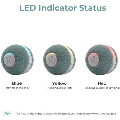 Cheerble M1 Mini Cat Ball (Green)