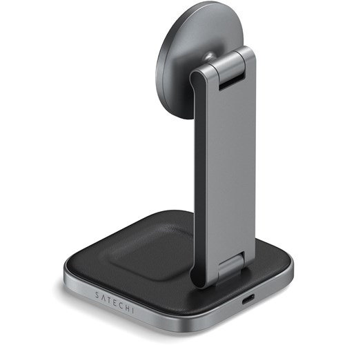 Satechi 2-in-1 Foldable QI2 Wireless Charging Stand
