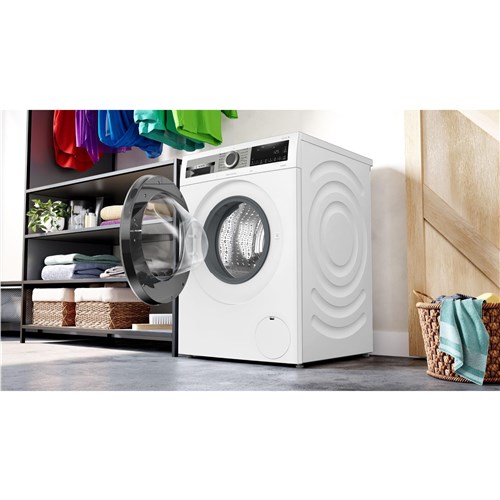 Bosch Series 8 9kg Front Load Washing Machine (White)
