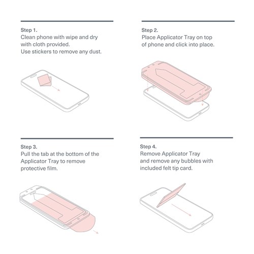Cygnett GlareShield Screen Protector for iPhone 16 Pro