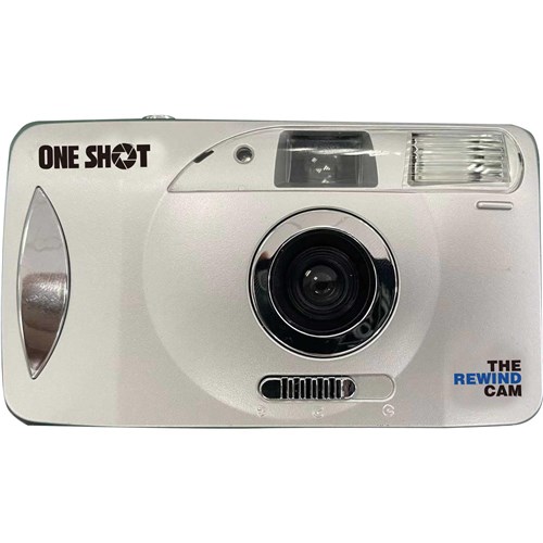 OneShot The Rewind Cam 35mm Motorised Film Camera with Flash