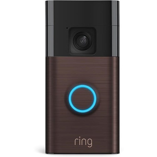 Ring Battery Video Doorbell (Venetian Bronze)