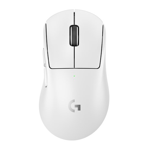 Logitech G PRO X SUPERLIGHT 2 DEX LIGHTSPEED Wireless Gaming Mouse (White)