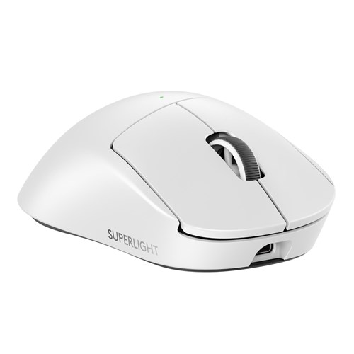 Logitech G PRO X SUPERLIGHT 2 DEX LIGHTSPEED Wireless Gaming Mouse (White)